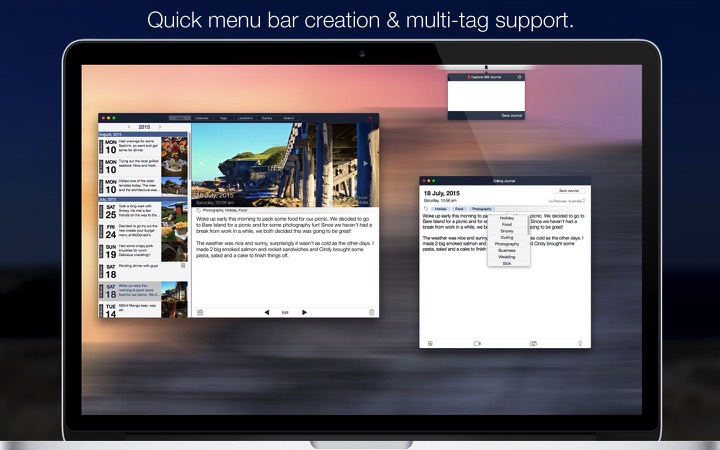 Menu Bar and Multi Tag