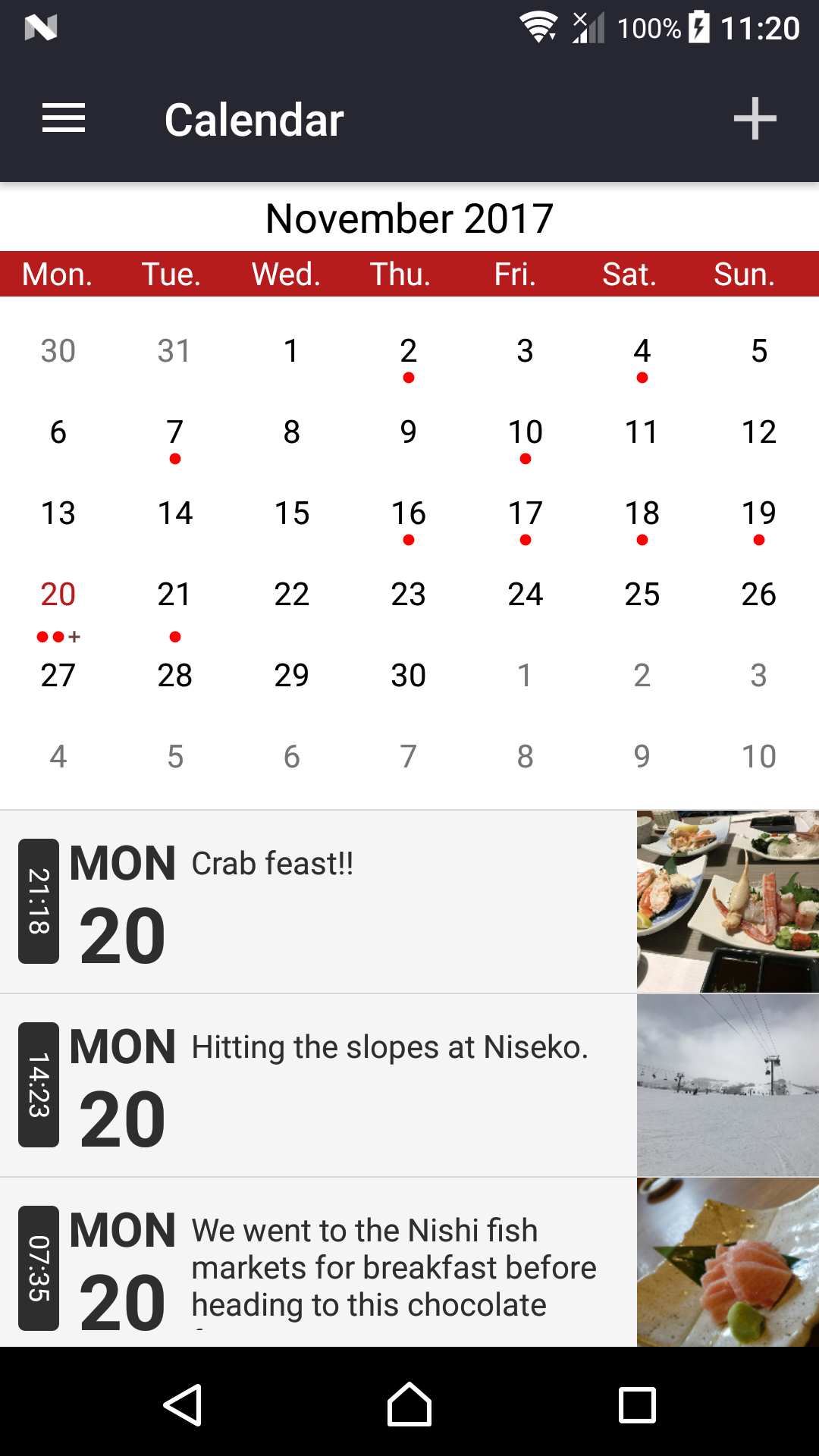 Calendar